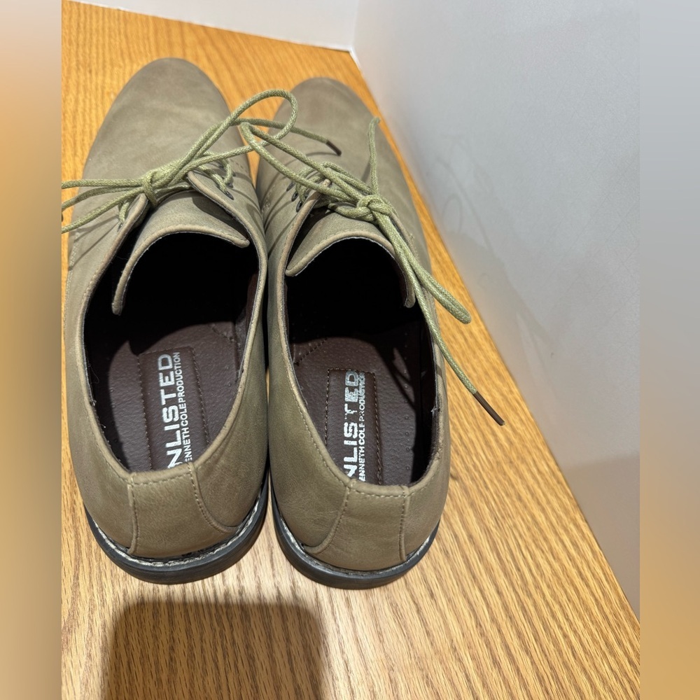 Kenneth Cole Unlisted Men's Tan Lace-Up Shoes size 11 - Picture 3 of 9